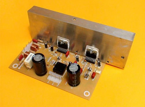 Construya un Amplificador Estereo de 180 Watts