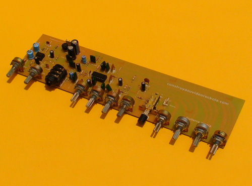 Preamplificador para Guitarra Eléctrica con Distorsionador