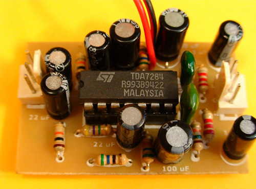 Control de volumen Automático con TDA7284