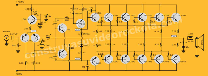 amplifier diagram