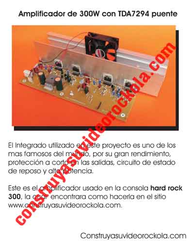 amplificador 300 watts