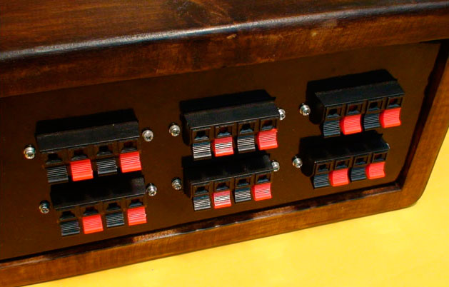 speaker terminals