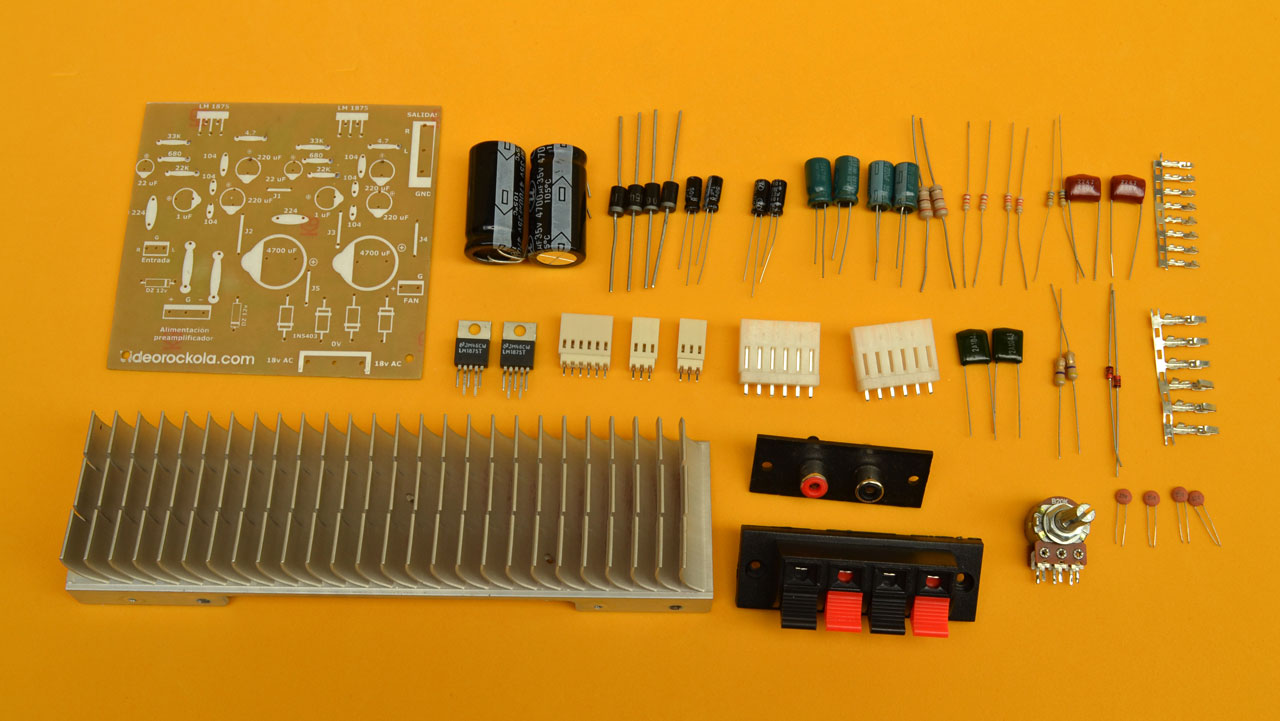 materiales | Video Rockola tda7388 circuit diagram 