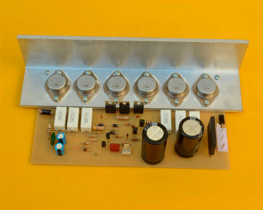 amplificador con transistores
