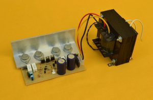 amplifier with power supply