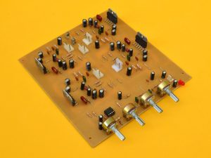 circuito impreso del amplificador