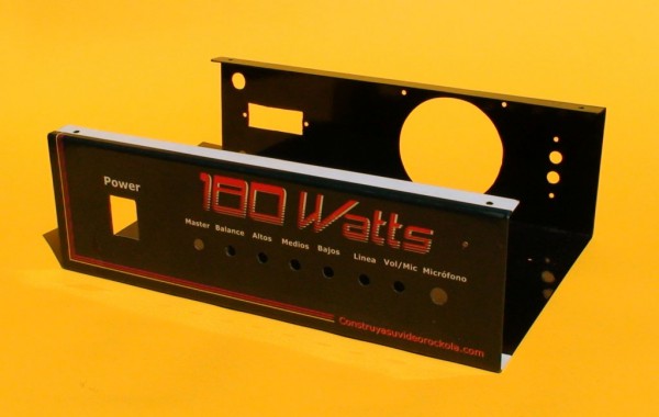 Amplificador Estereo de 180W con Entrada de Micrófono Y EQ